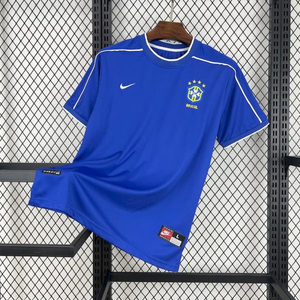 Brasilien 1998 Auswärtstrikot 1 Brasilien 1998 Auswärtstrikot