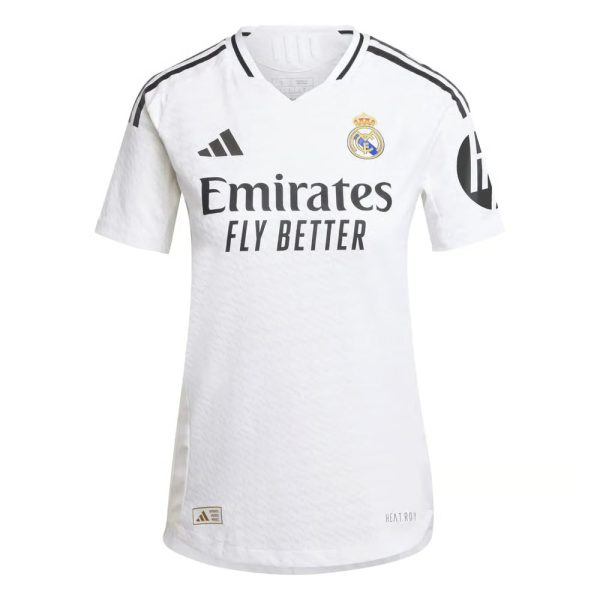 Damen Real Madrid 2024/25 Heim Authentisches Trikot 1 Damen Real Madrid 2024/25 Heim Authentisches Trikot