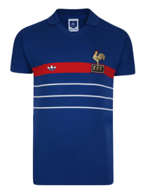 Frankreich Retro Heimtrikot 1984