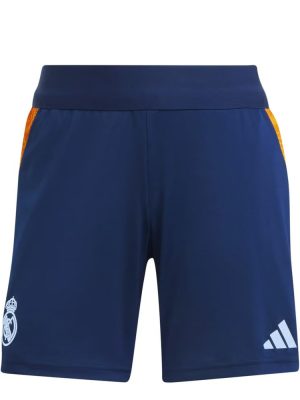 Damen Real Madrid 2024/25 Drittes Authentisches Trainingsshorts - Blau