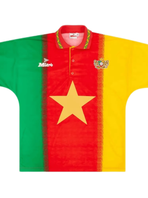 Kamerun Retro Heimtrikot 1994