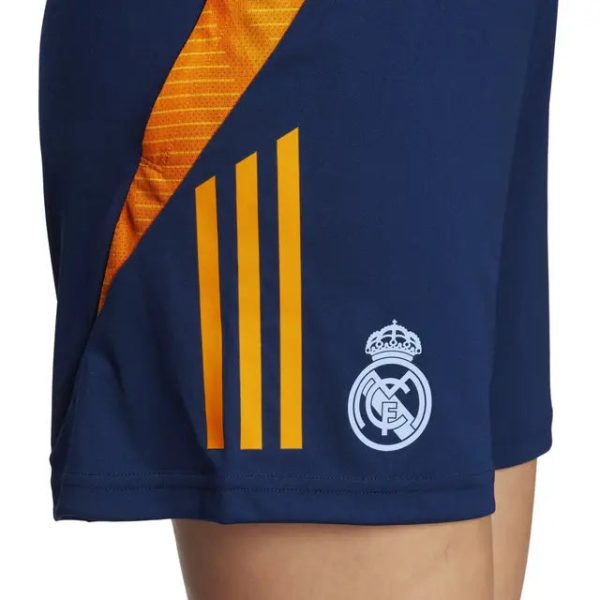 Damen Real Madrid 2024/25 Drittes Authentisches Trainingsshorts - Blau 2 Damen Real Madrid 2024/25 Drittes Authentisches Trainingsshorts - Blau