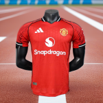 2025/2026 Manchester United Home Football Shirt