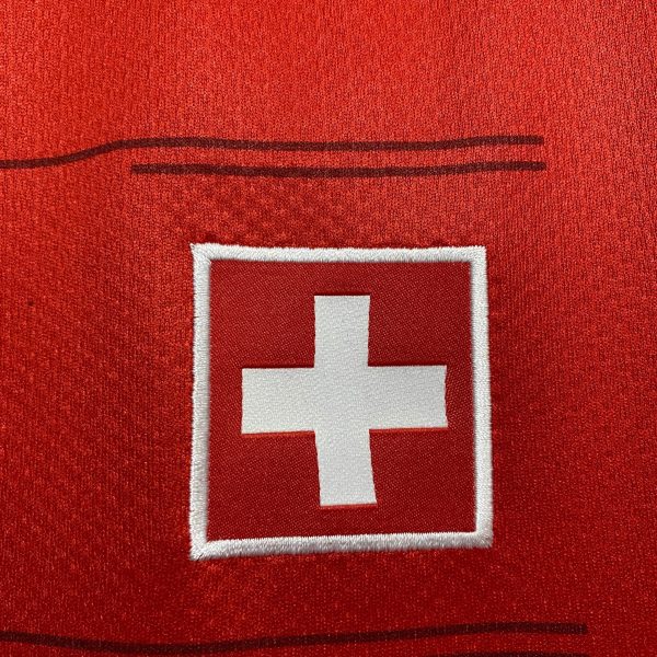 2024/2025 Switzerland Home Football Shirt Fan Edition - Official Swiss Soccer Jersey 5 2024/2025 Switzerland Home Football Shirt Fan Edition - Official Swiss Soccer Jersey