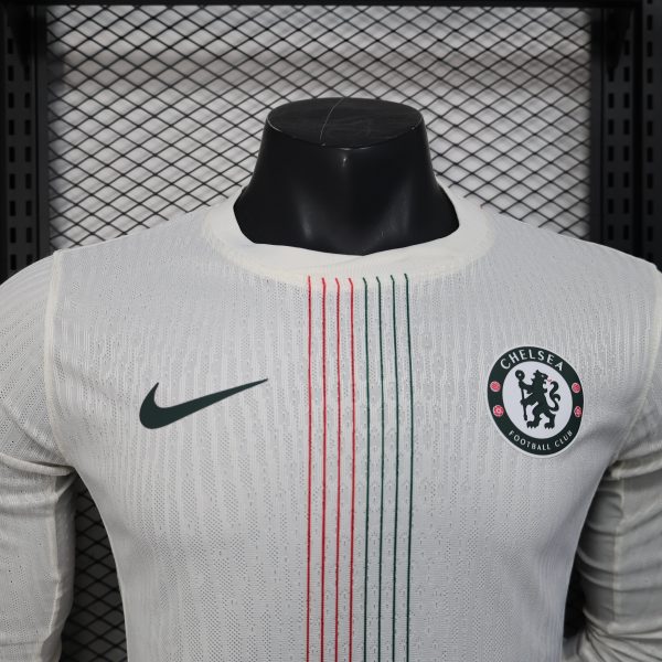 2025/2026 Chelsea Away Long Sleeve Football Shirt 5 2025/2026 Chelsea Away Long Sleeve Football Shirt