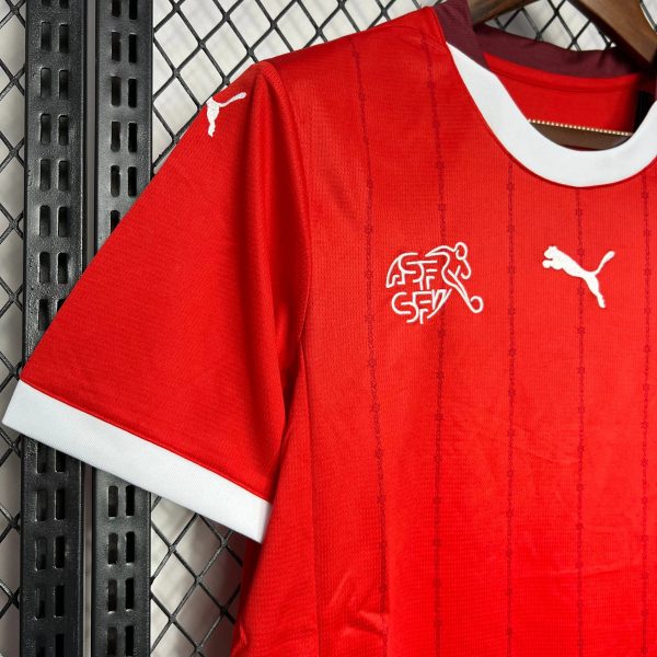 2024/2025 Switzerland Home Football Shirt (Fan Edition) 3 2024/2025 Switzerland Home Football Shirt (Fan Edition)