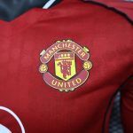 2025/2026 Manchester United Home Long Sleeve Football Shirt