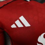 2025/2026 Manchester United Home Long Sleeve Football Shirt